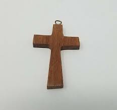 12 Wood 53mm Religious Wooden Cross Pendants Charms Jewelry ...