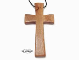 Hand Carved Pectoral Cross, Large Cross Necklace Handcrafted ...