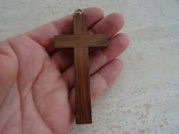 Religious Antique French Catholic Wooden Cross Crucifix ...