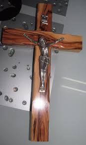 Olive Wood Cross Catholic Jesus Christ Crucifix (25 cm/10 Inch) from Beitlehem | eBay