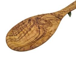 Large Wide Olive Wood Spoon (816) - Etsy
