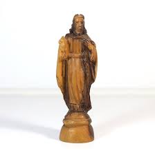Vintage Wooden Carved Religious Jesus Figurine - Etsy