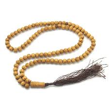 Striped Wood (Olive Wood) Misbaha/Tesbih/Mala 8mm – Beads of ...