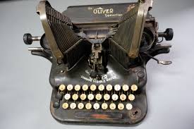 Antique Oliver Standard Visible Typewriter No. 5 BAT WING All Original Parts | eBay