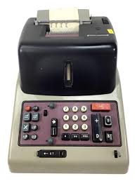 Sold at Auction: Vintage Olivetti Divisumma Underwood Calculator