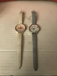 Pair Of SILVER Butterfliy Dial Watches WITH STRAP DWK | eBay