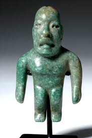 Sold at Auction: Important Olmec Blue-Green Jade Were Jaguar Figure