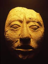 Mayan Plaster Mask, Palenque Ruins Museum, Chiapas, Mexico' Photographic Print - Charles Crust | Art.com