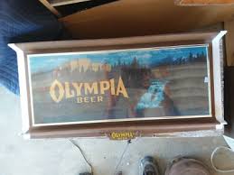Vintage Olympia Beer Light-Up Wall Sign WORKS Breweriana ...