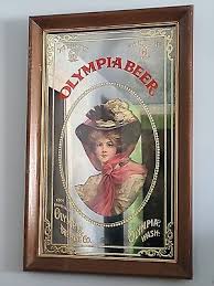 Olympia Beer Brewing Co Mirror Sign Room Man Cave ITS ...