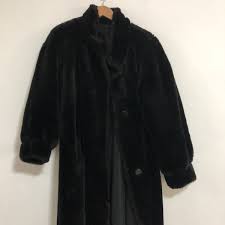 Vintage J Percy For Marvin Richards Faux Fur Coat Jacket ...