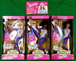 TRIO of Olympic Gymnast Barbie Dolls Mattel 1995 NRFB 15123 15124 15125 + BONUS | eBay