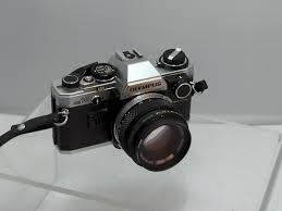 Olympus OM-10 35mm Film SLR Camera w/ 50mm f/1.8 Lens, with ...