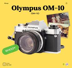 Olympus Om-10 35mm Slr Film Camera | Vintage Manual Camera ...