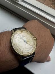 Omega Automatic Bumper Movement 1950s Automatic And Blue ...