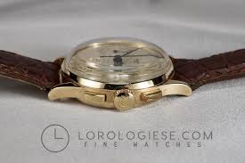 Universal Genève – Compax Ref. 5923 Original 1937 18kt. Gold ...