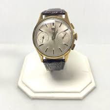 V102 Vintage Jules Jurgensen 14K Yellow Gold Mechanical ...