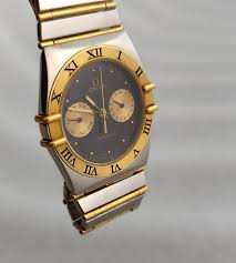 Omega Constellation Day-Date 3961070 Steel 18kGold Full Bar ...