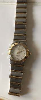 Omega Constellation Pearl Dial Women 18k YG / SS Quartz ...