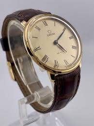 OMEGA DeVille Vintage Gold Plated | eBay