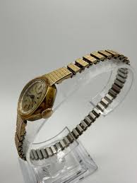 Vintage Jubilee Ladies Mechanical Hand Wind Gold Tone ...