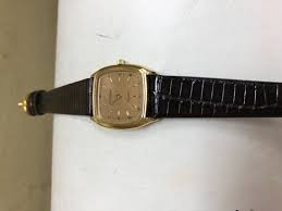 LADIES BUCHERER QUARTZ MOVEMENT YELLOW GOLD PLATED | eBay