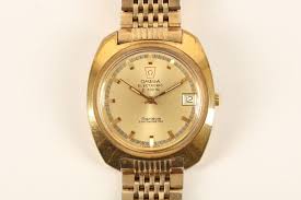 Sold at Auction: A gent's c.1970's gold plated 'Omega ...
