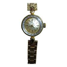 Watch Omega White in Gold plated - 45524436