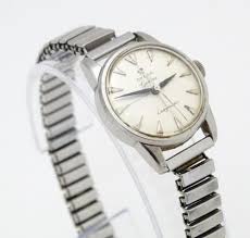 Sold at Auction: A ladies Omega Ladymatic wristwatch ...