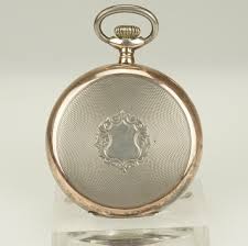 Working INVAR Solid Silver Pocket Watch Vintage Antique ...