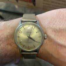 Vintage Waltham 17 Jewels Shockresistant Date Swiss “running ...