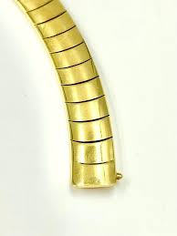 Fine Italian Substantial 92.6g 18K Yellow Gold Articulated ...