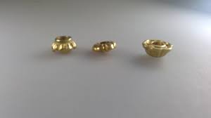 Cast Brass Rosette Cap Nut Wall Sconce, Plaque Nut 3 Shapes ...