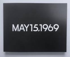 On Kawara and Moon Landing Date Paintings