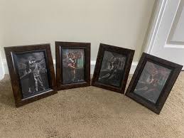 Lot Of 4 Vintage Real Photo Framed 7" X 9" Singed | eBay