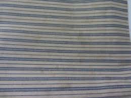 BLUE & TAN STRIPES MODA FABRIC FALL FLORAL 13" x 42" COTTON ...