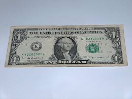 2009 $1 Dollar Bill US Bank Note Year Date Kids Birthday 4828 2008 Fancy Serial# | eBay