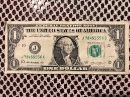 SOLID QUAD "5555" in $1 Dollar Bill SERIAL NUMBER of NOTEs from various FRB's | eBay