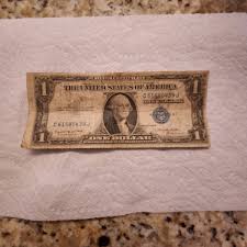 1935-G Off Center Printing Error $1 One Dollar Silver Certificate Blue Seal | eBay