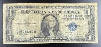 One (1) Dollar Silver Certificate Series 1935 A Circulated D95098260B | eBay