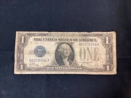 1928 $1 ONE DOLLAR “FUNNYBACK” SILVER CERTIFICATE - LTS.46 | eBay