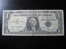 UNITED STATES 1957 B scarce 1 dollar bill circulated silver certificate! (5) | eBay