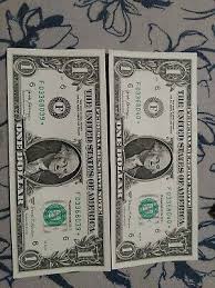 Star note 2017 $1 DOLLAR BILL (2 Consecutive | eBay