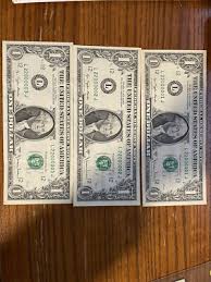 $1 DOLLAR BILL UNIQUE SERUAL NUMBERS | eBay