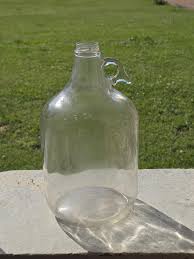 One Gallon Glass Jug With Handle Clear - Etsy