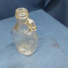 Vintage Clear Glass Bottle w/Bottom "DES Pat. #162,147 Rare ...