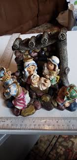 Large One Piece Nativity Excellent Condition - Etsy