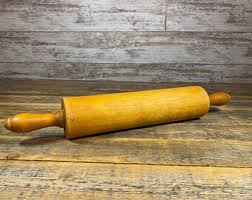 Vintage Antique Wooden Rolling Pin - Etsy Israel