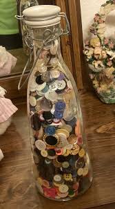 Vintage/Mixture 3.12 POUNDS of BUTTONS Jar Sewing Crafting ...