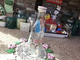 Vintage Milk Bottle - Etsy